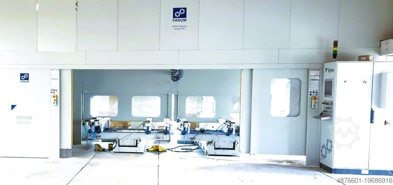 Обрабатывающий центр FANUM SIGMA 5-OSIOWA OBRABIARKA CNC