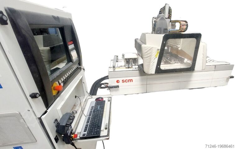 3-осевая фрезеровка и сверление с ЧПУ SCM Tech Z2 27