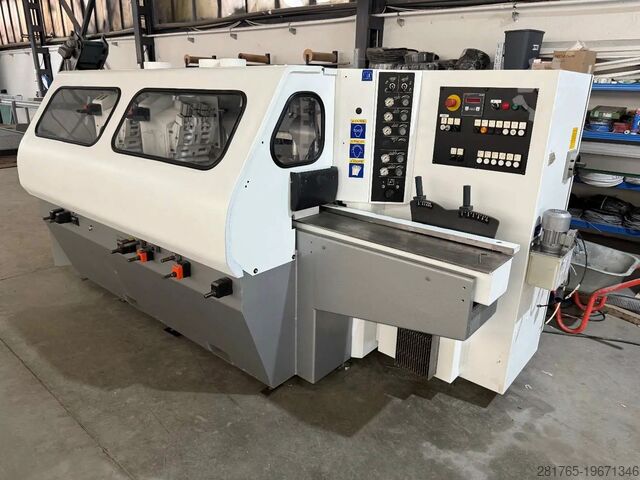 Четырехсторонний станок с 6 шпинделями, восстановленный в 2025 году SCM Superset