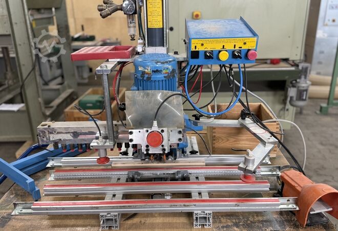 Станок для сверления рядов отверстий, дюбелей и фитингов Hettich Blue Max 19