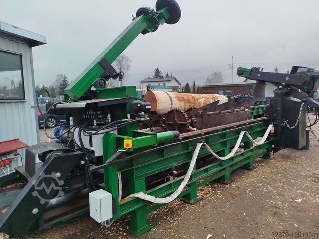 Станок для окорки с редуктором подачи JUWAL KR-3