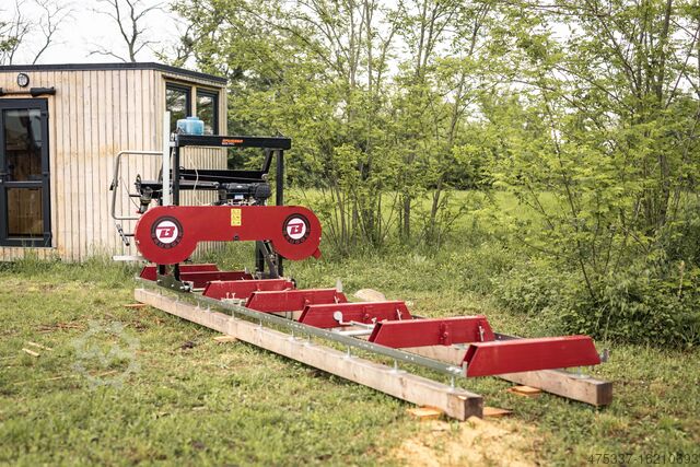 Ленточная пила для бревен, лесопилка, передвижная пила Brugger BS31 Pro