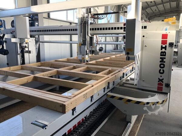 Станция сборки комбинированного каркаса лесоматериалов H&M X-Combi