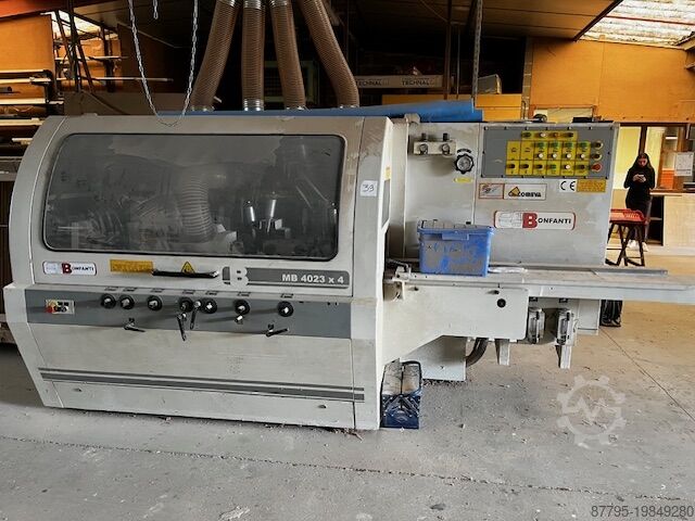 Фрезерный станок для изготовления погонажа BONFANTI MB 4023x4