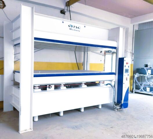 Пресс для шпона OMC 160 TONES 3100mm/1600mm LOGIC CONTROL