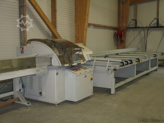 Поворотная торцовочная пила с толкателем 6 метров STROMAB CT 600