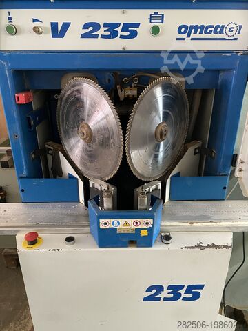 двойная поперечная пила OMGA V235 double-saw for frames, slats