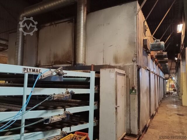 Сушильная машина для шпона с сортировкой Plymac 