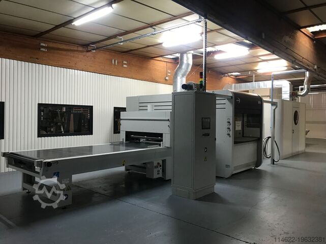 Робот для покраски распылителем и туннель CEFLA MILO & PIEFE