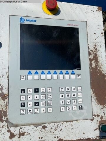 Автоматическая вырубная машина BOSCHERT Bedienpanel