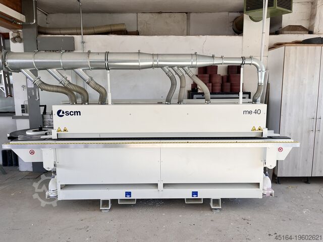 Кромкооблицовочный станок с соединением SCM ME 40 TR