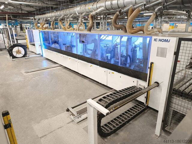 ДВУХСТОРОННЯЯ ФОРМАТНО-КРОМКООБЛИЦОВОЧНА HOMAG KFL 526 EDGETEC D 610 + TBL100 + TDL310