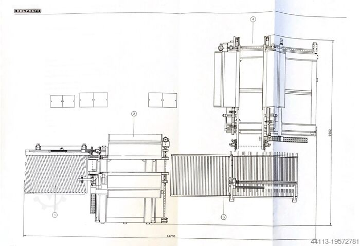 4-Х СТОРОННЯЯ ЛИНИЯ ФОРМАТИРОВАНИЯ SCM CELASCHI (SCM Group) TSA 480 + TSA 360