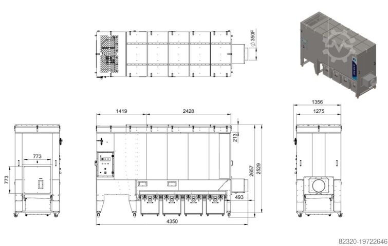 Пылеуловитель Riedex RX-350 ENTSTAUBER