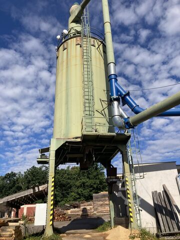 Стальной силос для опилок Dřevo Trust, a.s., Loučná nad Desnou Ocelové silo na piliny