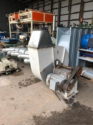 Промышленный вытяжной вентилятор Industrial suction fan 11 kW