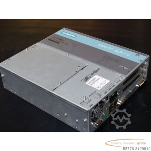 Компонент Siemens Siemens 6BK1000-0AE40-1AA0 Box PC 627B (DC) SN:VPA3852945, ohne Festplatte