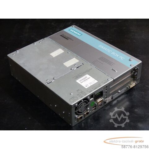 Компонент Siemens Siemens 6BK1000-0AE20-0AA0 Box PC 627-KSP EA X-CC SN:VPV8001967  , ohne Festplatte