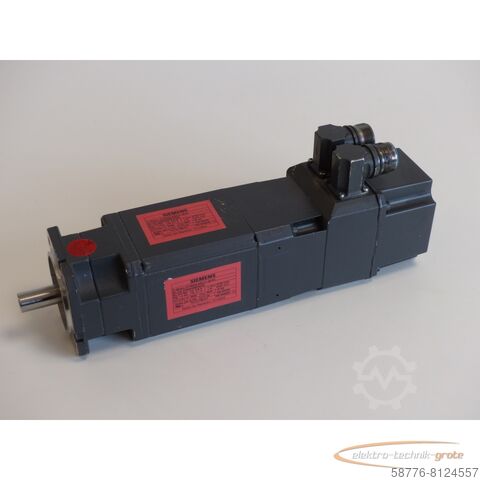 Двигатель Siemens Siemens 1FT6034-4AK71-4EH3 SN:AAAN850859Z0000 generalüberholt mit 12 Monaten Gewährleistung-