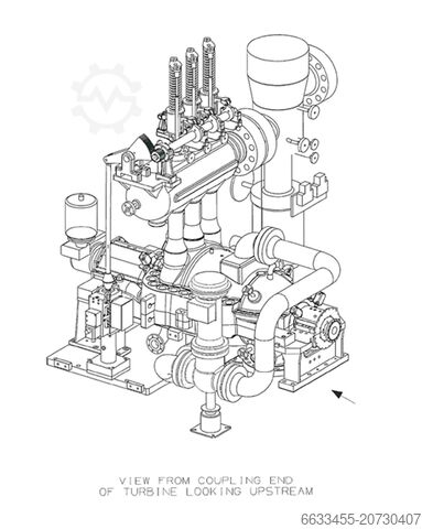 Паровая турбина C-32154 DRESSER-RAND Wellsville C-32154