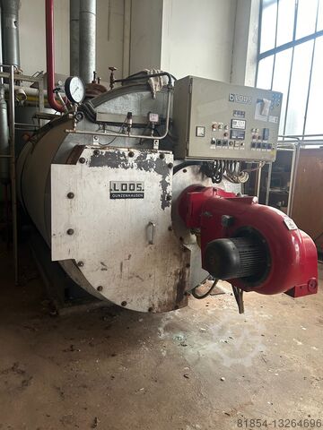 Loos 3200 кг/ч 13Bar вкл. горелку Weishaupt Loos 3200kg/h 13Bar inkl.Weishaupt Brenner Loos 3200kg/h 13Bar inkl.Weishaupt Brenner