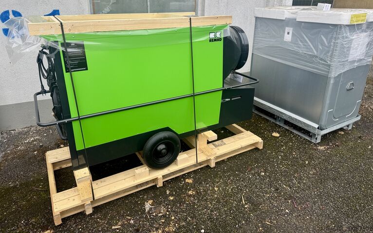 Тепловоздушная печь, печь для мастерской, отопление цеха Remko CLK 120 mit Ölbrenner