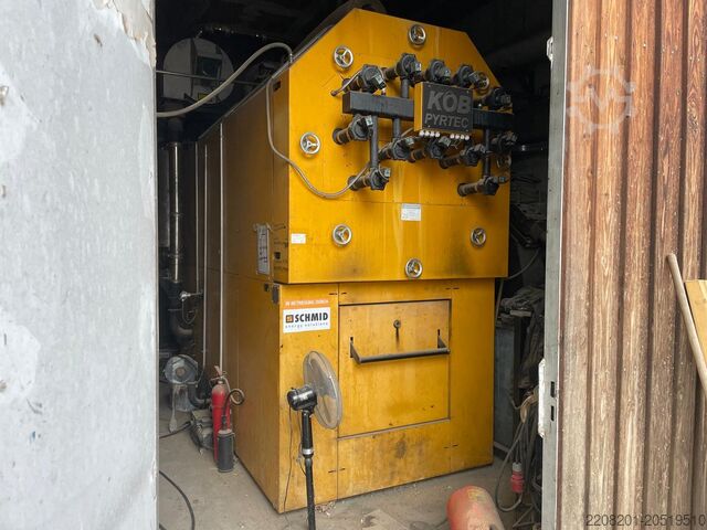 Деревянная отопительная установка на щепе Köb & Schäfer Pyrtec 950 116TH