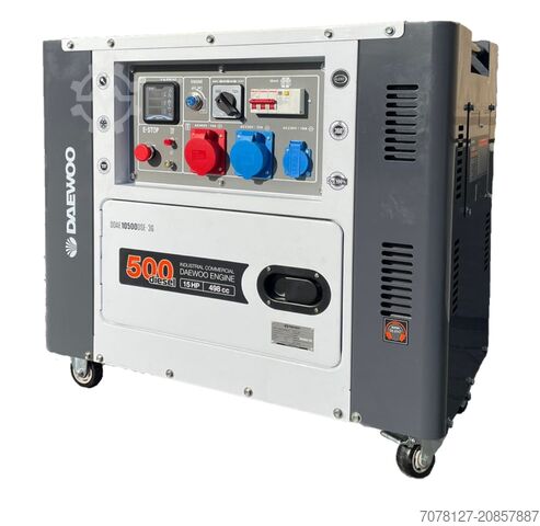 дизельный генератор DAEWOO Agregat 8.1 kva DDAE10500DSE-3G