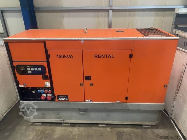 Дизель-генератор, электростанция, аварийный генератор – отсутствуют форсунки, электрогенератор EUROPOWER + VOLVO PENTA EPUS 150 TDE-3A