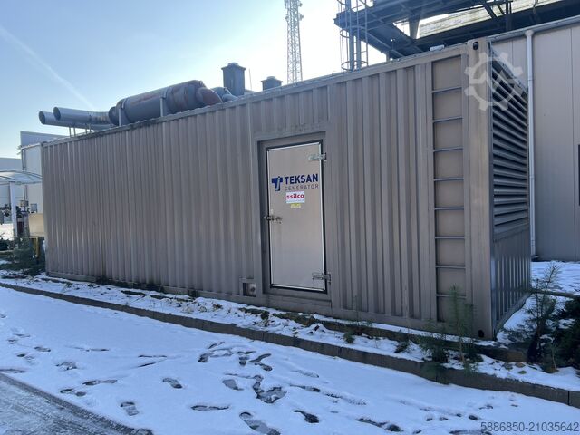 Генератор Teksan 1396 кВА, 2012 год  