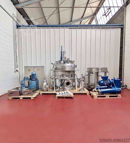 Нутч-фильтр с перемешиванием/осушитель Guedu RGFD 1.1