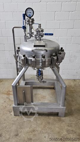 Система фильтрации Bollazi & Co AG Edelstahl Druckfilter Nutsche Ø 600 mm