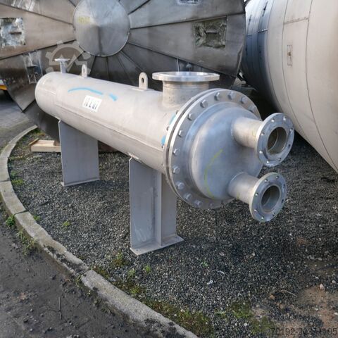 Теплообменник с трубным пучком площадью 24,7 м² из V4A MESSER Industrieanlagen & Apparatebau GmbH 9769
