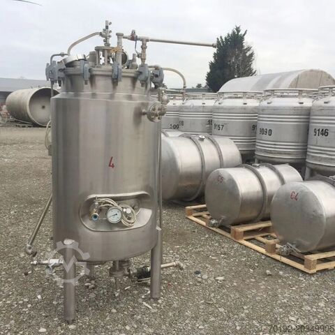 Терморегулируемый сосуд высокого давления объемом 280 литров из V2A  S12453