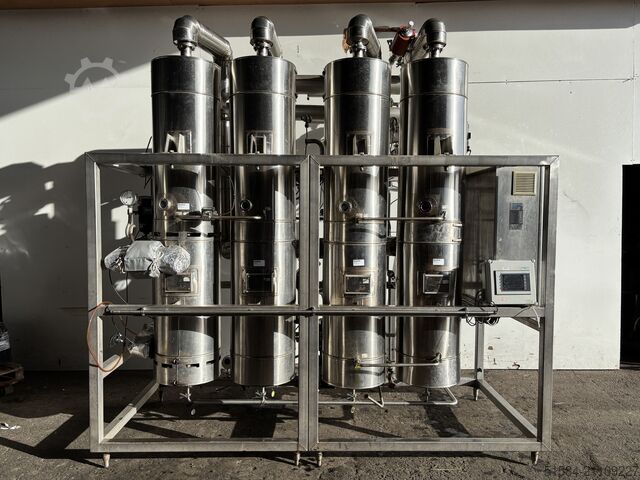 Multistage pressure column distillation Pharmatec 