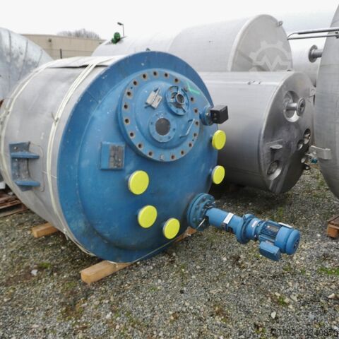 3532-литровый нагреваемый/охлаждаемый сосуд высокого давления из V4A Römheld & Moelle 8090