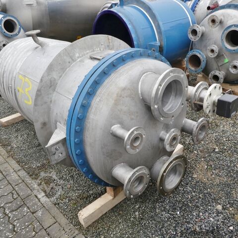 Реакторный сосуд объемом 1969 литров с возможностью нагрева/охлаждения, изготовленный из V4A, с взры Paul Schwingel GmbH 8091