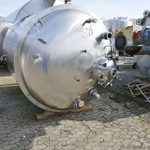 5600-литровая нагреваемая/охлаждаемая емкость высокого давления из V2A нержавеющей стали Waldner 9494