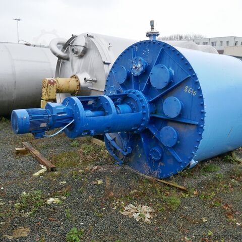 Емкость для смешивания 7085 литров из стали V2A с наклонной лопастной мешалкой  8646