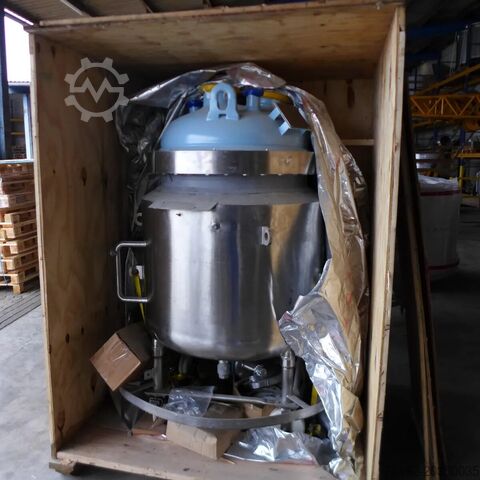 586-литровый эмалированный нагреваемый/охлаждаемый ресивер давления De Dietrich (соответствие ASME) De Dietrich 9001