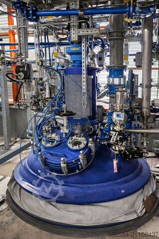  3V Tech Italien BE 2500 Rührbehälter Stahl Email