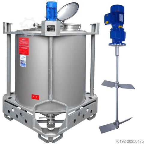 Совершенно новый контейнер-мешалка объемом 1023 литра с балочной мешалкой (тип AIT)  10291