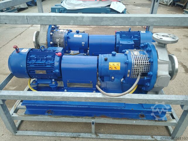 Химический стандартный насос из нержавеющей стали, центробежный насос KSB 14,5m³/h 22m 4kW CPKN-C3.1 040-250