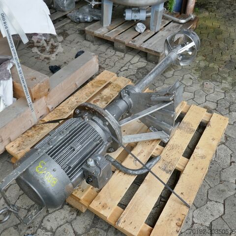 Смеситель с направленной струей Ystral из нержавеющей стали V2A  B0013