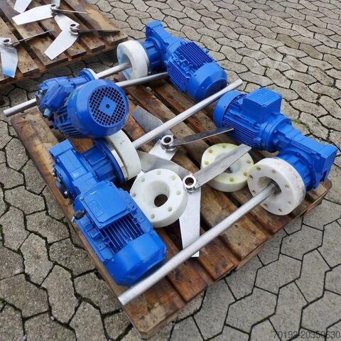 Наклонная лопастная мешалка из V2A  9276