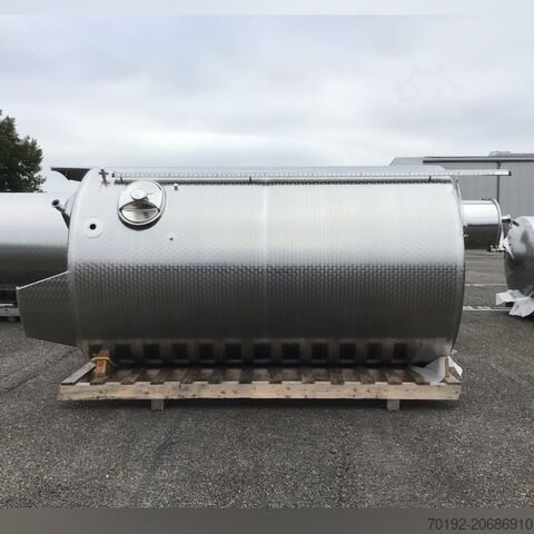 новый заводской ферментер/резервуар для хранения на 8000 литров с функцией нагрева/охлаждения из ста  K0187