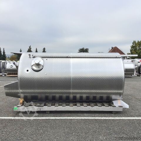 Заводской новый бродильный/накопительный бак на 6200 литров с функцией нагрева/охлаждения из нержаве  K0186