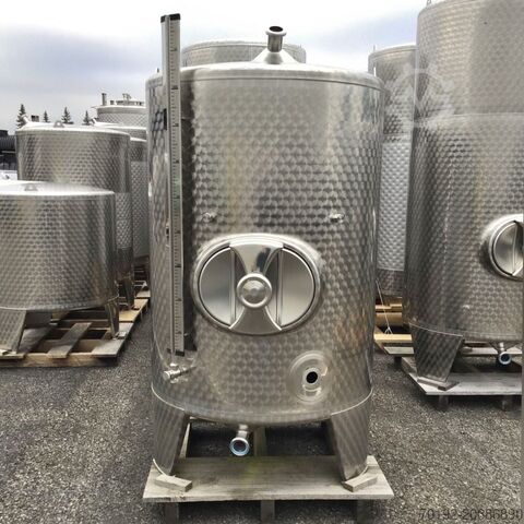 Абсолютно новый ферментационно-накопительный бак 1050 л из V2A с возможностью нагрева/охлаждения  K0182