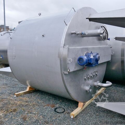 Ёмкость с мешалкой 10 000 литров из V4A с балочным мешалкой A&B Apparate- & Behältertechnik Heldrungen GmbH K0188