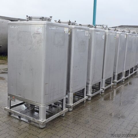 Транспортный контейнер объемом 1070 литров из V2A (DIN6601) Thielmann (UCON) 9064